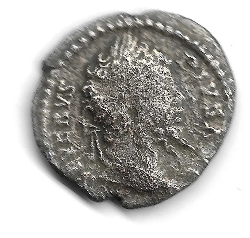 Septimius Severus 203 A.D, AR Silver 18mm 2.46gm Denarius Rome, Fine condition