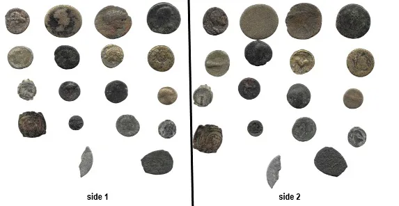 17 Mixed Coin Lot-Low Grade Coins