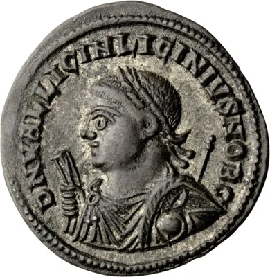 Licinius II as Caesar. Follis