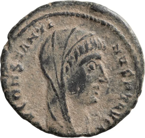 Constantine I, Divus. AE 3, Reduced Follis