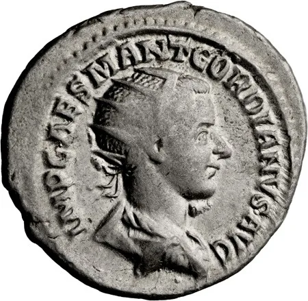 Gordian III. AE 11 "Antoninianus"