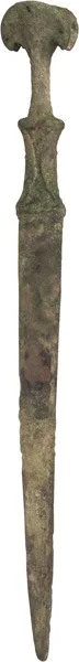 Luristan Bronze Dagger or Short Sword