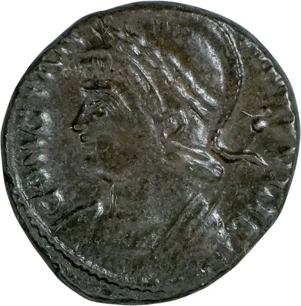 Constantinopolis Commemorative, ex Warminster Hoard. AE 3, Reduced Follis