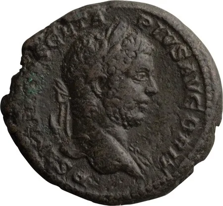 Geta as Augustus. 40-as