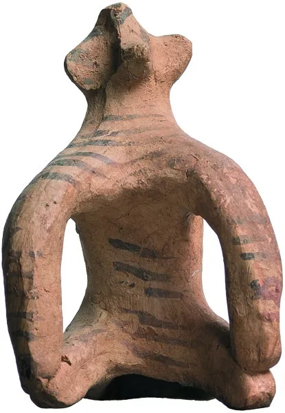 Boeotian Terracotta Seated Ape