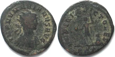 283-284 NUMERIAN (283-284). AE Antoninianus, Rome mint, VNDIQVE VICTORES, aVF