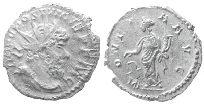 ROMAN EMPIRE, Postumus. 260-269 AD. AR Antoninianus