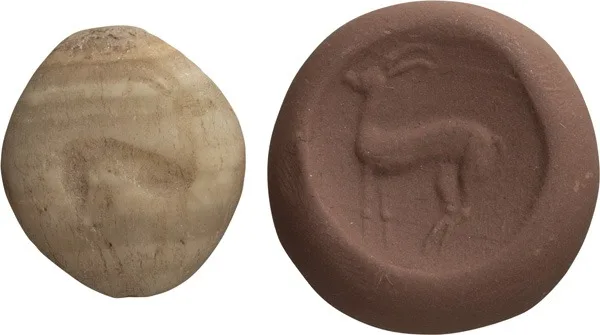 Syro-Phoenician Alabaster Ovoid Stamp Seal