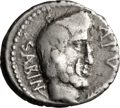 L. Titurius L.f. Sabinus. Denarius