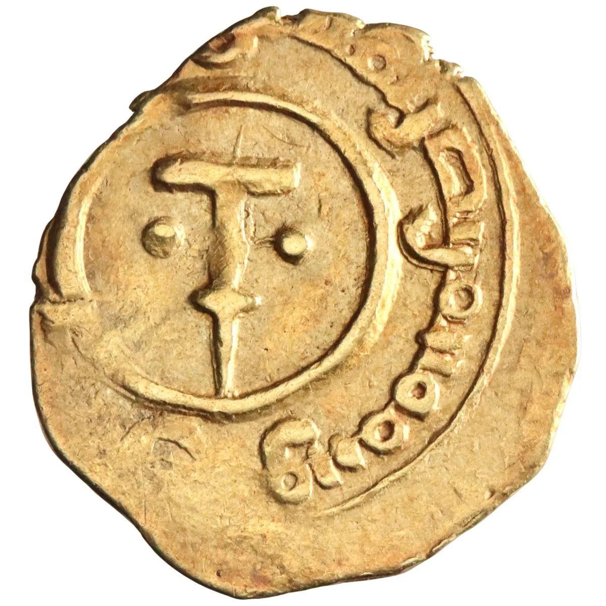 Sicily: Roger I (1071-1101), gold tari (1.58g), Siqiliya (Sicily), 1071-1101 CE