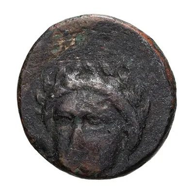 Aeolis, Grynium. AE 11