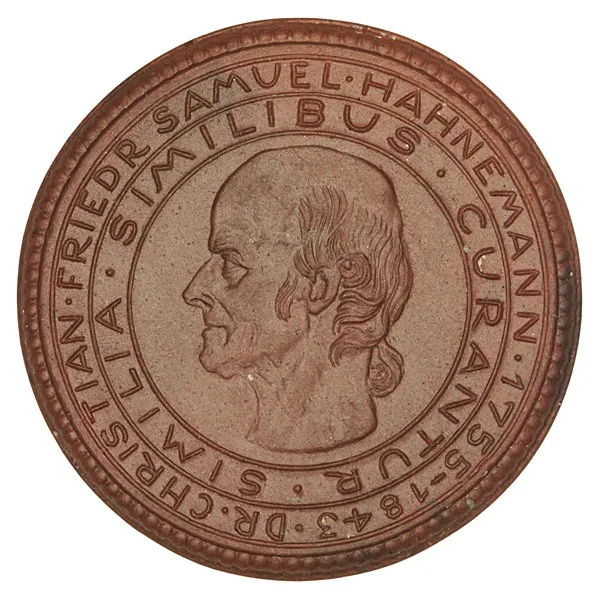 Germany, founder of Homeopathy, Medal, UNC
