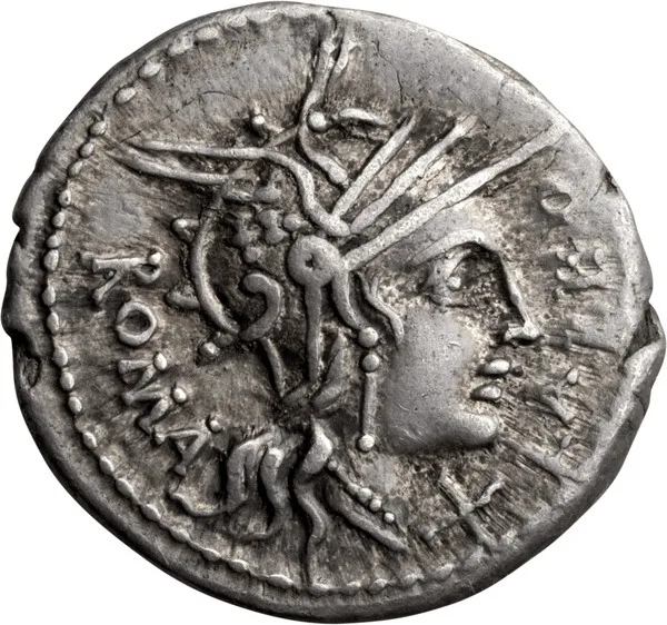 Q. Fabius Labeo. Denarius