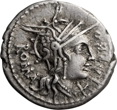 Q. Fabius Labeo. Denarius