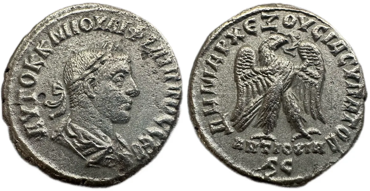 Philip II, 248-9 AD. AR Tetradrachm