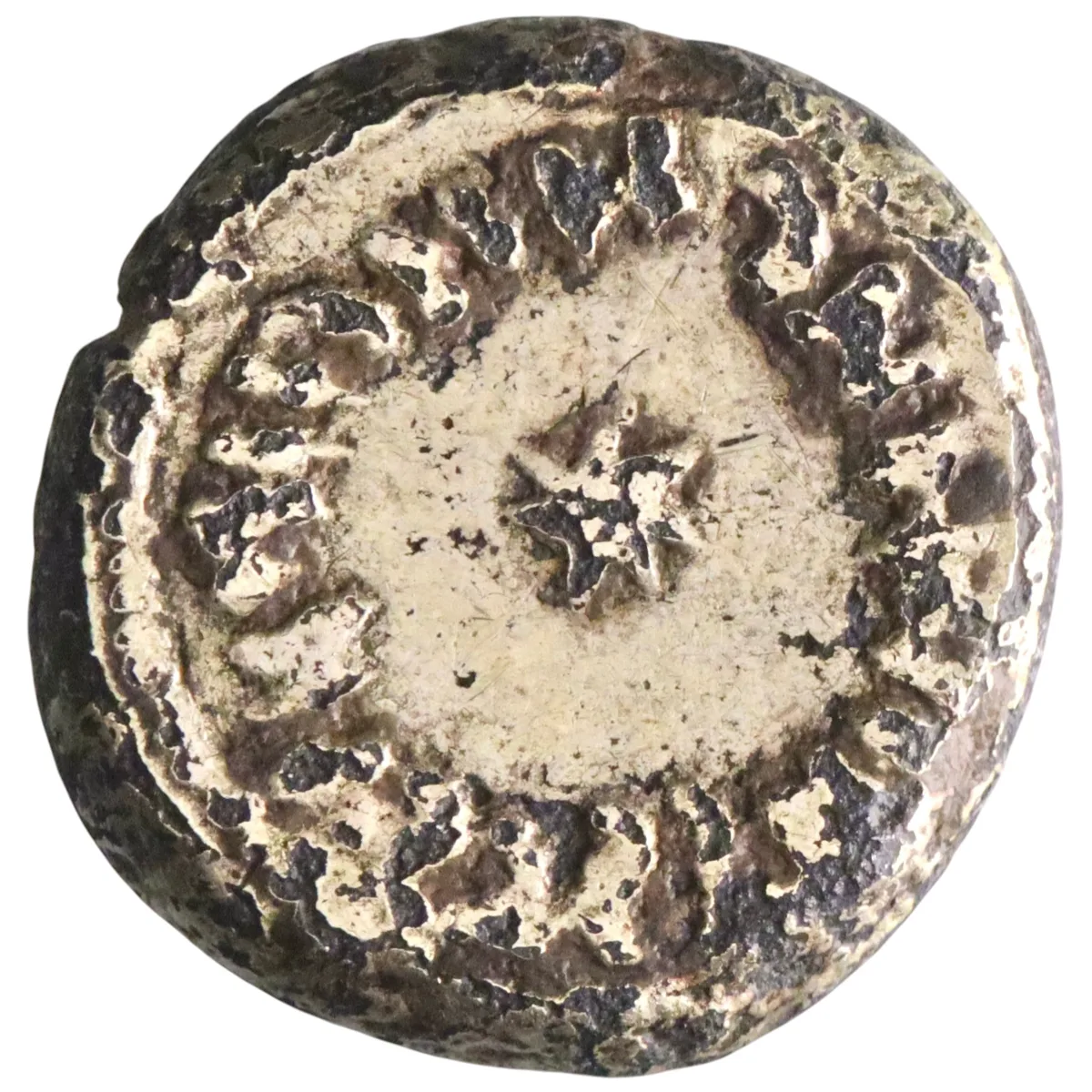 Umayyad: al-Walid I (705-715), fourree solidus / dinar (3.17g), SPN (Spania/al-Andalus) mint, Indiction year X (10), AH 94 (712-713 CE). Contemporary imitation. Extremely rare. Ex. Tonegawa Collection.
