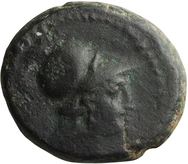 Under the Romans, Thessalonica. AE