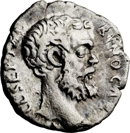 Clodius Albinus as Caesar. Denarius