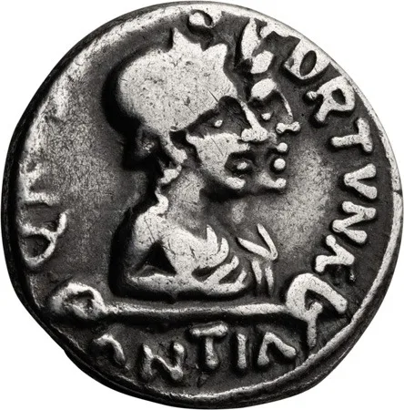 Augustus. Denarius