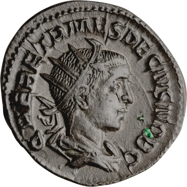 Herennius Etruscus as Caesar. Antoninianus