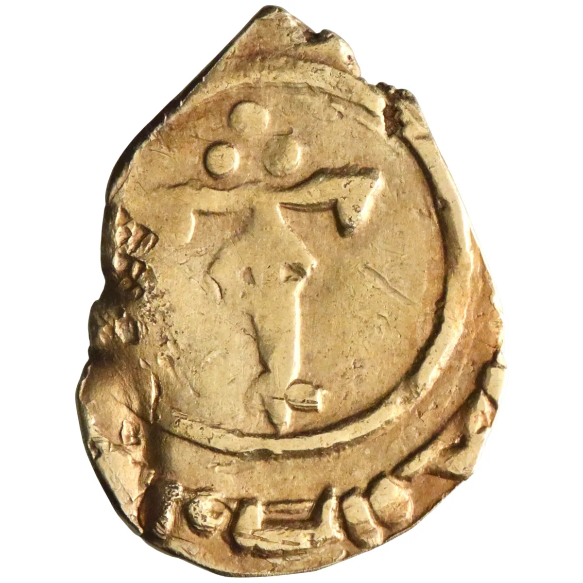Sicily: Roger I (1071-1101), gold tari (0.63g), Siqiliya (Sicily), 1071-1101 CE. Arabic legends / Full kalima.