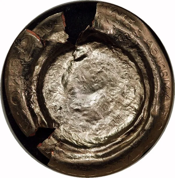 Roosevelt 10¢, ND, Bonded 2 piece die cap, 10¢, MS63 , ANACS