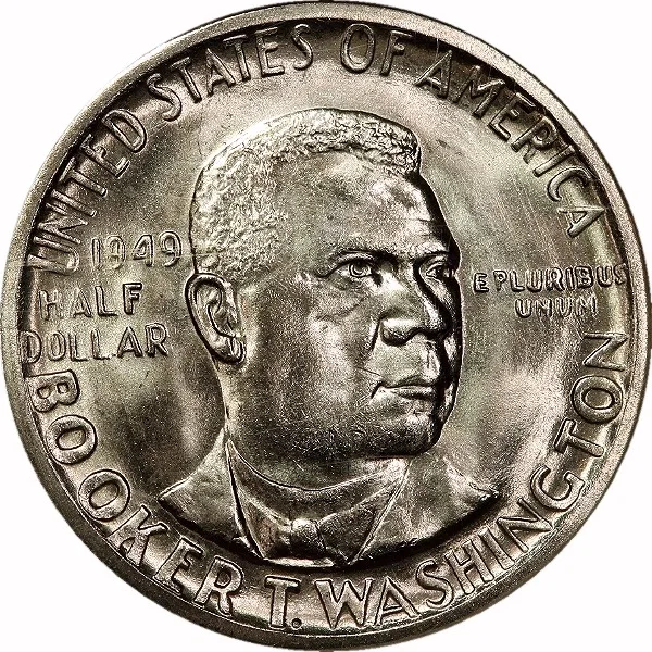 Classic Com. Silver , 1949-S, Booker T. Washington, 50¢, MS66 , NGC