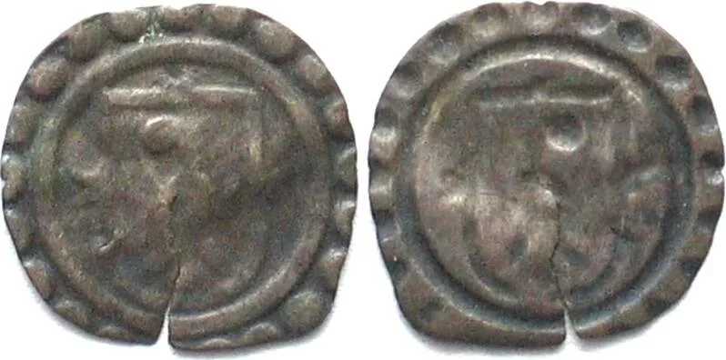 1701-1750 Swiss BASEL City Rappen ND (18th cent.) billon VF