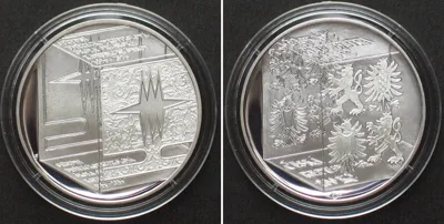 200 Kronen 2006 CZECH REPUBLIC 200 Korun 2006 Glass Making School Kamenicky Senov, silver Proof