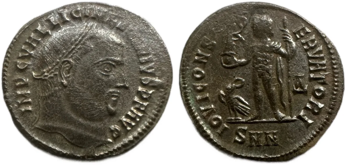 Licinius I, 313-17 AD. AE Follis, Nicomedia