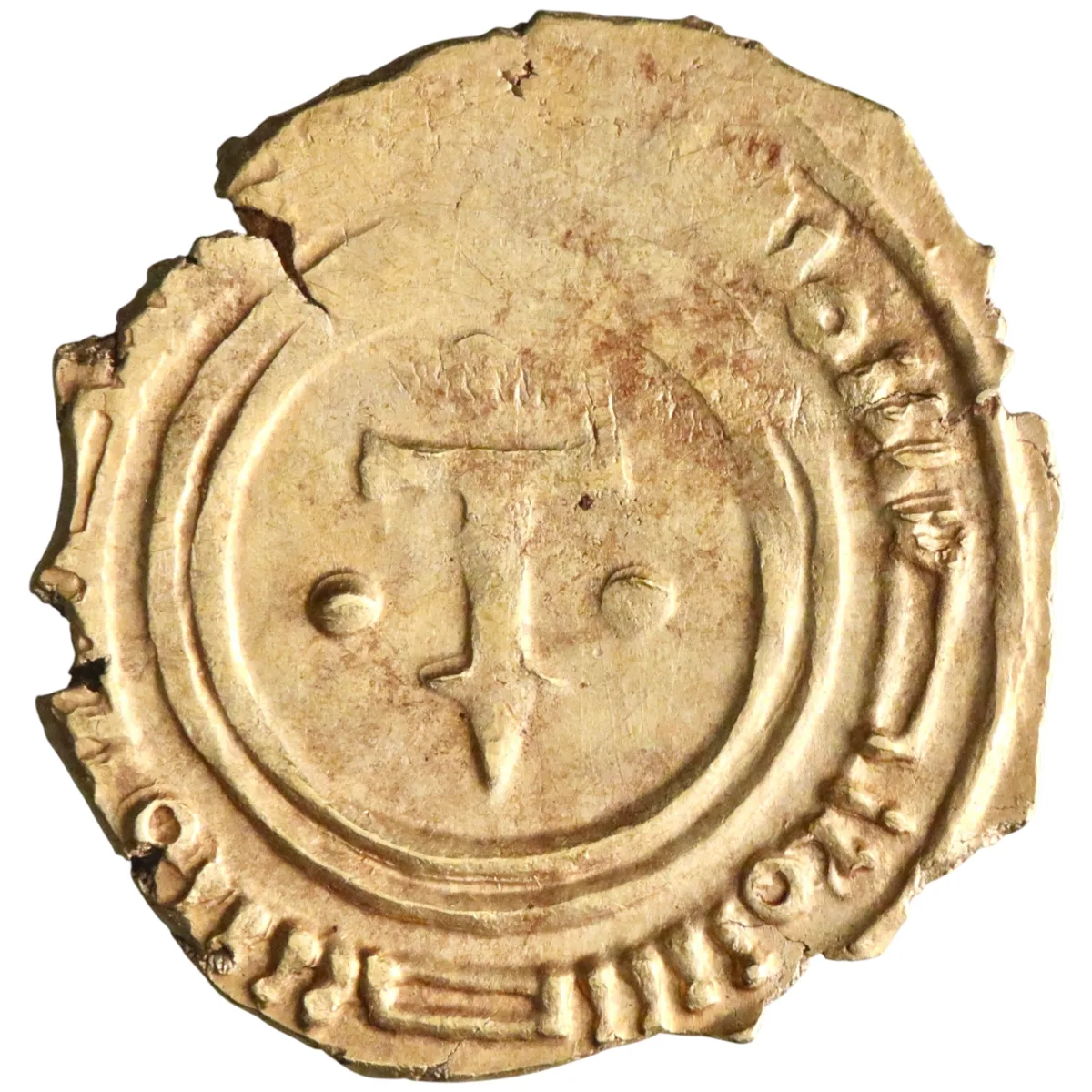 Sicily: Roger I (1071-1101), gold tari (1.01g), Siqiliya (Sicily), 1071-1101 CE. Arabic legends / Full kalima.