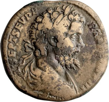 Septimius Severus. Sestertius
