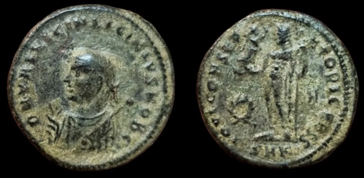 LICINIUS II, Caesar, (struck 317-320 A.D.) AE3, Cyzicus mint. Very Fine. Rare