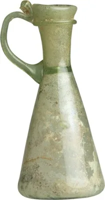 Roman Green Glass Vessel