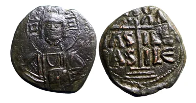 BYZANTINE. Anonymous Follis. Romanus III. A.D. 1028-1034.
