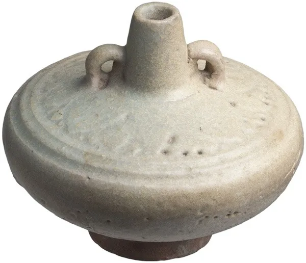 Thai Sukhothai Glazed Ceramic Vessel