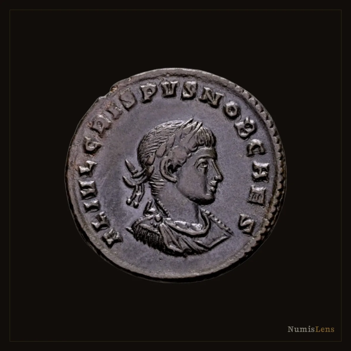 Crispus — Nummus, CLARITAS REIPVBLICAE, Trier