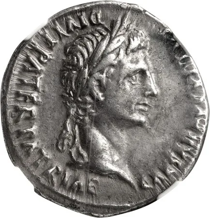 Augustus. Denarius