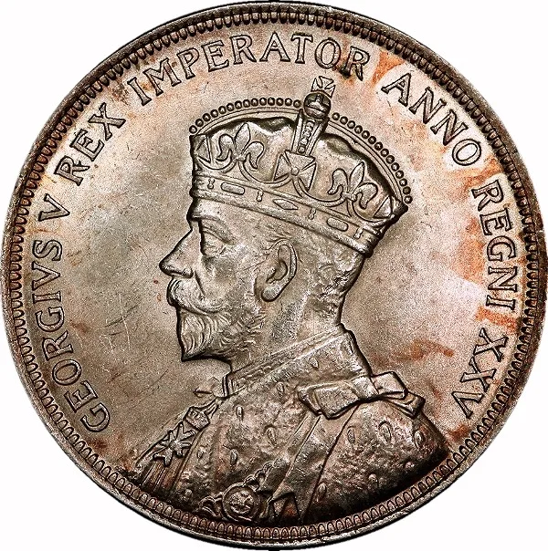 Canada, George V, 1935, 1 Dollar, AU/UNC