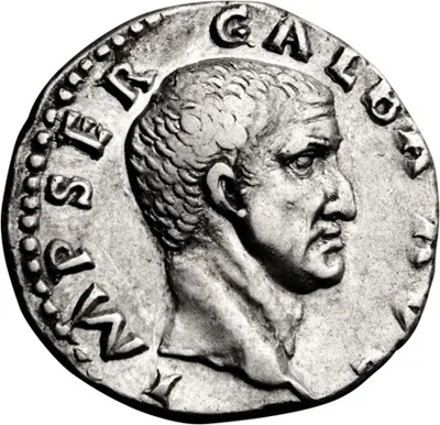 Galba. Denarius