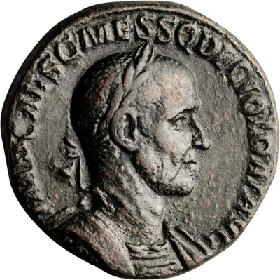 Trajan Decius. Sestertius