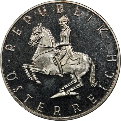 Austria, 1964, 5 Schilling, Proof