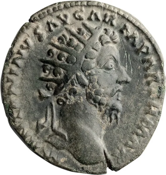 Marcus Aurelius. Dupondius