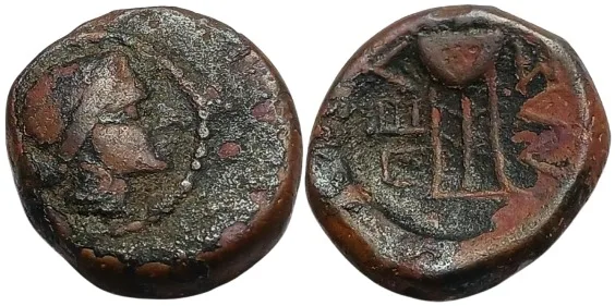 Pella, Macedonia. 187–31 BC, AE 17.5mm 4.85gm