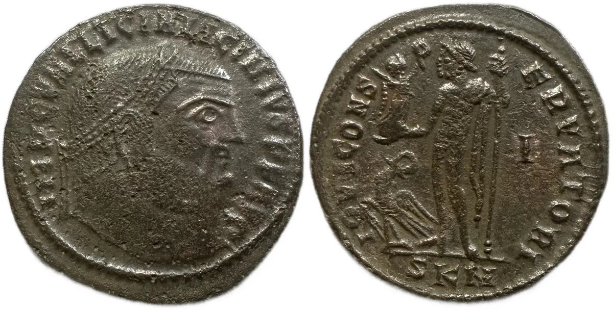 Licinius I, AD 311-313. AE Follis, Cyzicus
