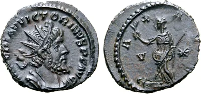 Victorinus Æ Antoninianus. Cologne, AD 268-270.