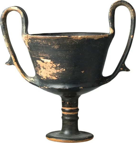 Attic Black-Glazed Kantharos