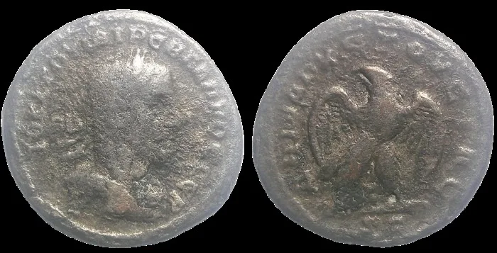 TREBONIANUS GALLUS  251-253 AD (Struck 252 AD) BI 26.9mm 10.80gm Tetradrachm, Antioch