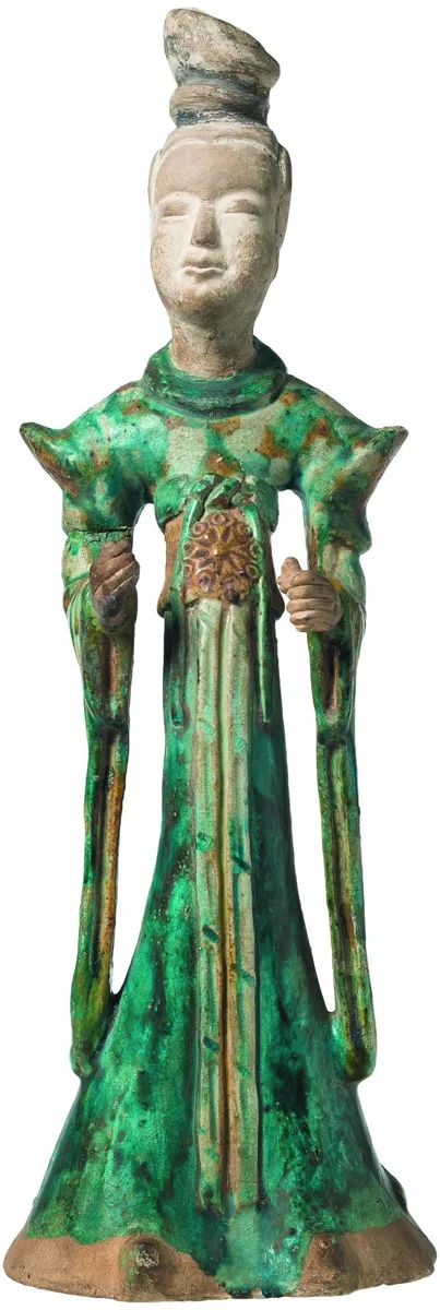 Chinese Tang Sancai Court Lady