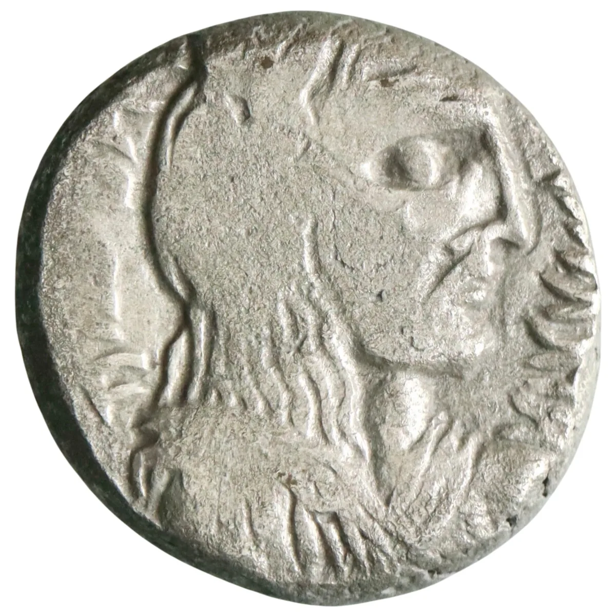 Nabataean: Aretas IV (9 BCE-40 CE) with Shaqilat, silver drachm (4.65g), Petra mint, 9 BCE-40 CE. Long-haired, laureate, moustached, and draped bust right / Jugate draped busts to right of Aretas IV and Shaqailat.